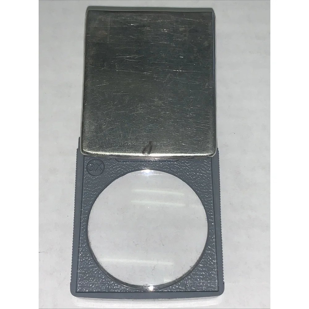 GORHAM Vintage Sterling‎ Silver #383 SLIDE MAGNIFYING GLASS 45.6 GRAMS Joe Davis